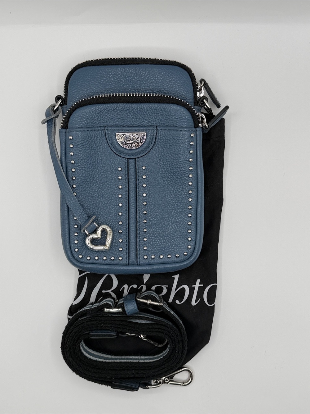Retired Zak Mini Utility Bag Canyon Blue with Crossbody Adjustable Strap